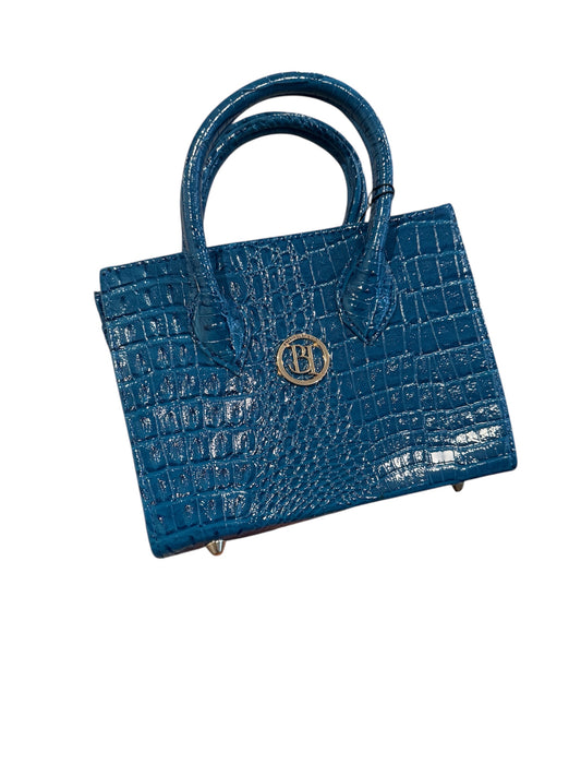 Signature Croc-Embossed Mini Tote
